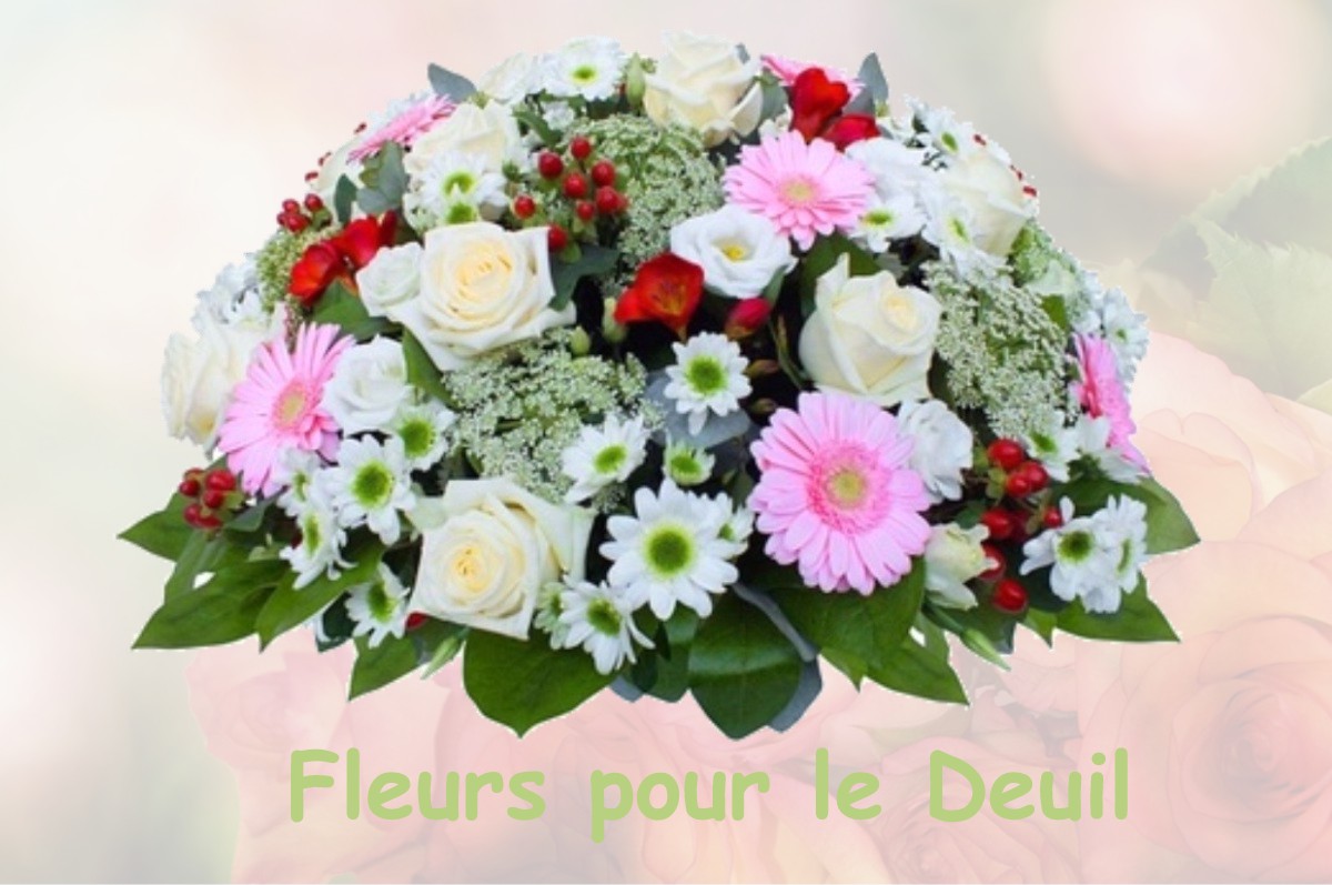 fleurs deuil VILLENEUVE-LA-COMTESSE
